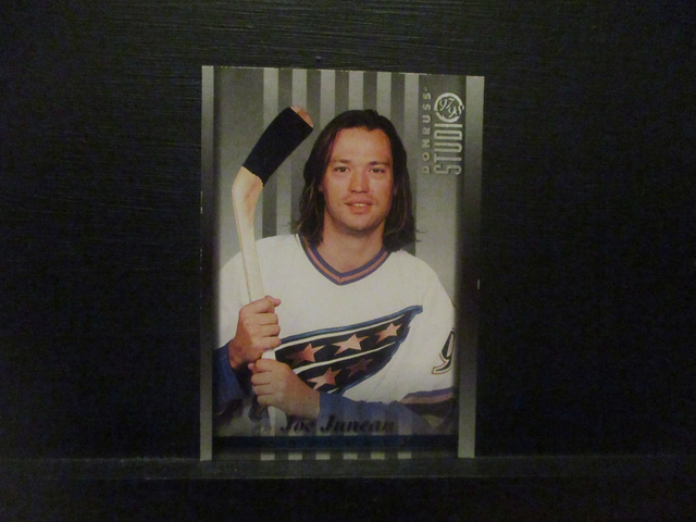 Joe Juneau - NFL 1997 Donruss Studio Ice Hockey Original Trading Card #68