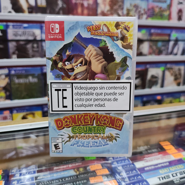 Donkey Kong country tropical freeze