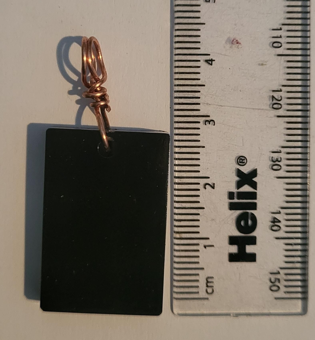 EMF protection pendant medium