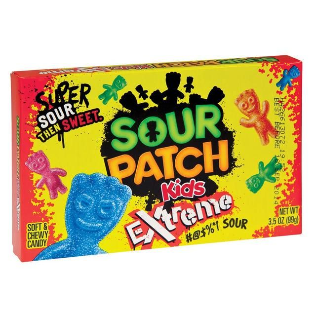 Sour Patch Kids Extreme Soft & Chewy Candy - 3.5-oz. Theater Box