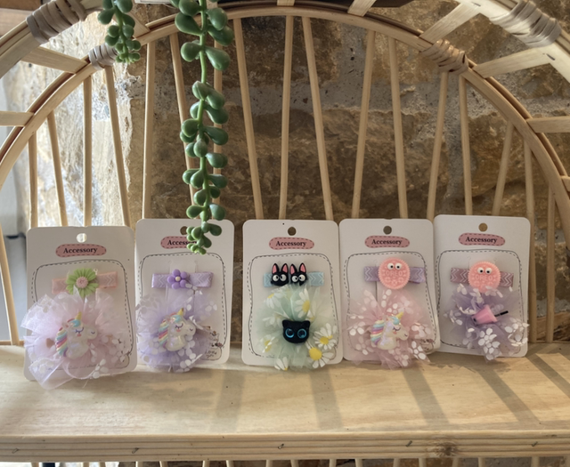 Barrettes enfants