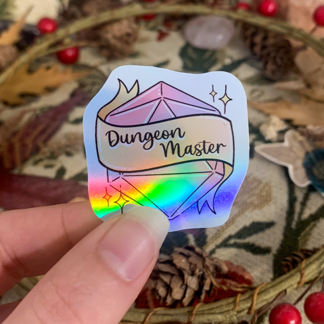 Sticker holographique - Fairy Roll - Dungeon Master