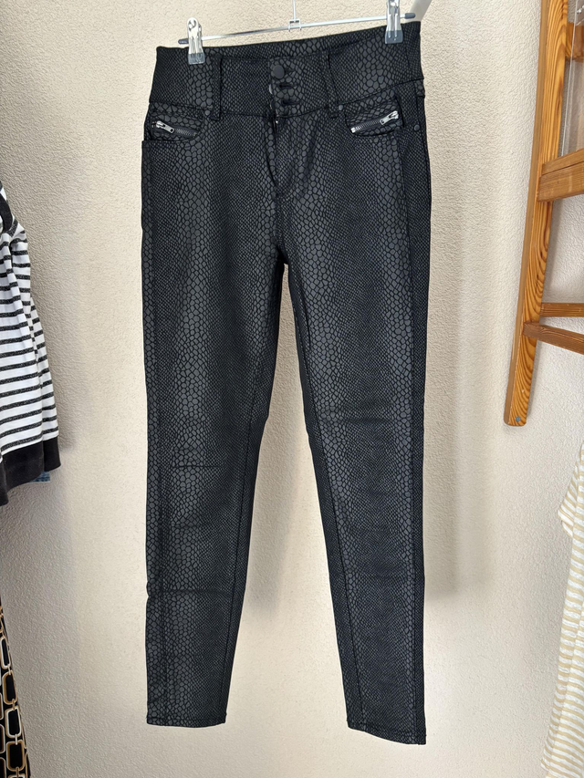 Pantalon écaille noir (163)