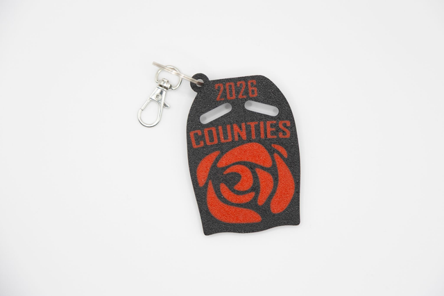 Lancashire Counties 2026 Personalised Keyring - PLEASE LEAVE NAME AND SwimEng NUMBER in message for merchant on checkout