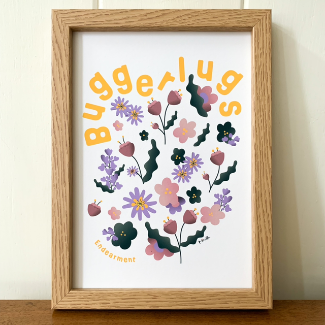 Buggerlugs Giclee Art Print 