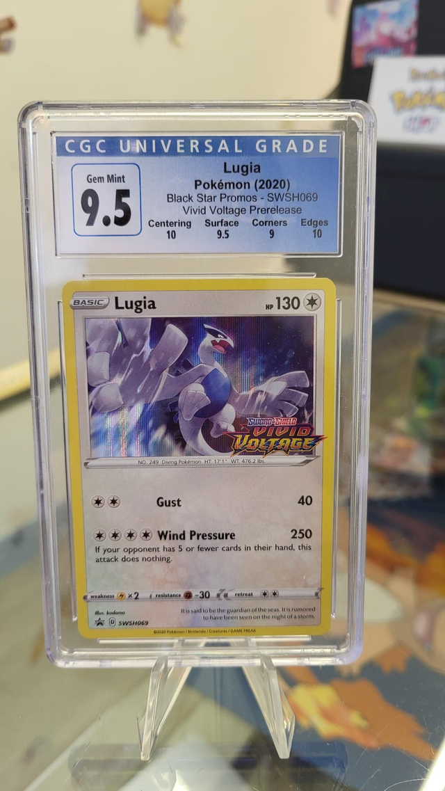 Lugia Black Star Promo (Vivid Voltage Pre Release) 