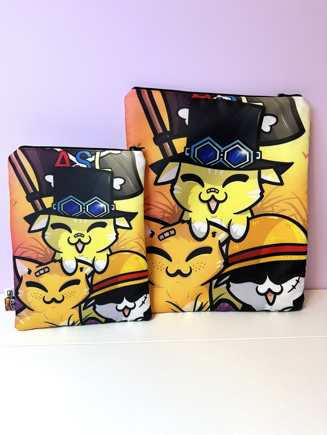 Ace, Sabo, Luffy • Funda de libro / ipad