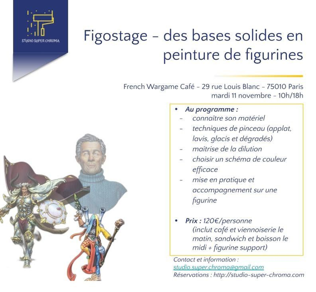 Figostage 11 novembre - des bases solides en peinture