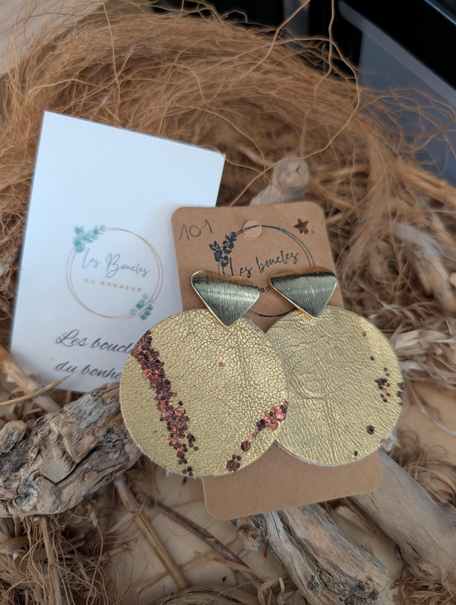 Boucles d'oreilles Moon mo314