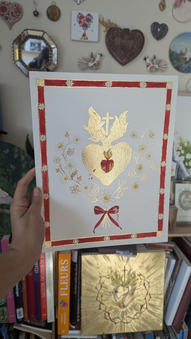 Ex-voto Sainte Marguerite-Marie 