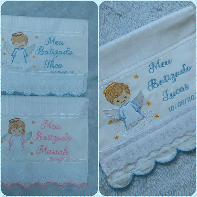 Toalha Meu batizado