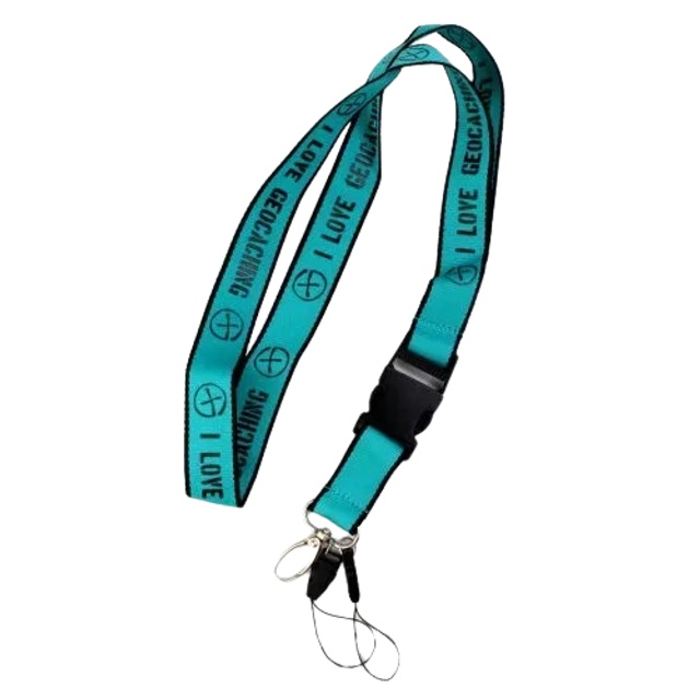 Lanyard colorée - I Love Geocaching