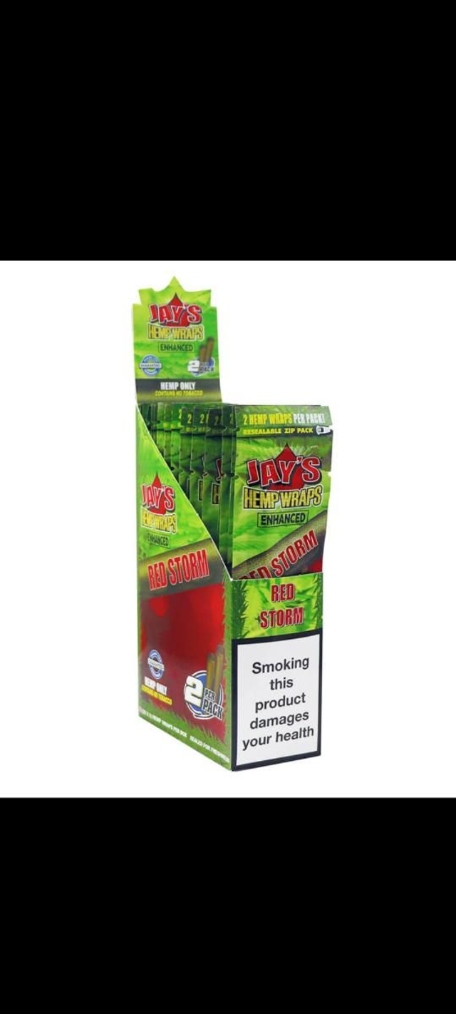 Juicy Jay’s Hemp Wraps Red Storm Cherry Pie with Infused Terpenes 


