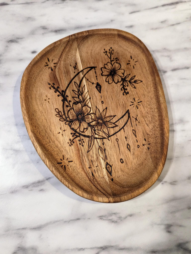 Trinket Tray &#039;Flower Moon&#039;