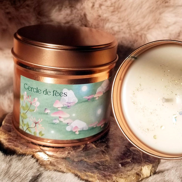 Bougie "Cercle de fées" 180gr