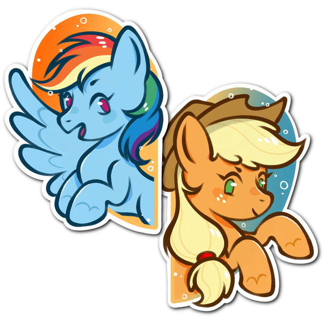 LOVE COLLECTION | DUO Rainbow Dash &amp; Applejack