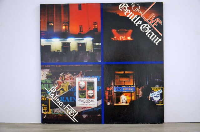 Gentle Giant - Playing The Fool (2-LP, Gatefold, Live) (1977)