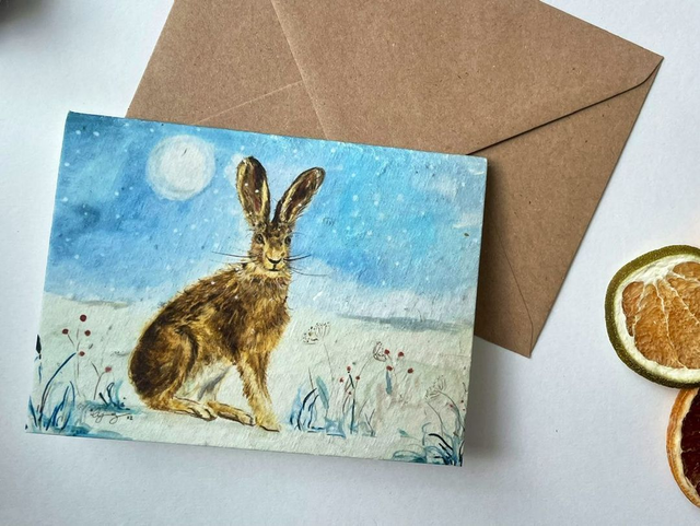 A6 Plantable Wildflower Seed Christmas Cards (Design Set 1)