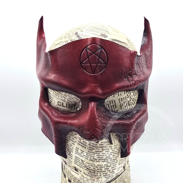 Devil mask with pentagram