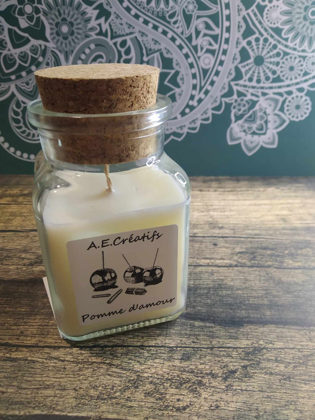 Bougie Pomme d&#039;Amour 