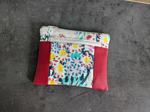 Pochette double zip
