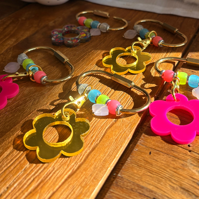 Accroche lunettes mousqueton