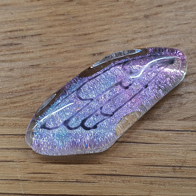 Fairy wings rainbow stud earrings