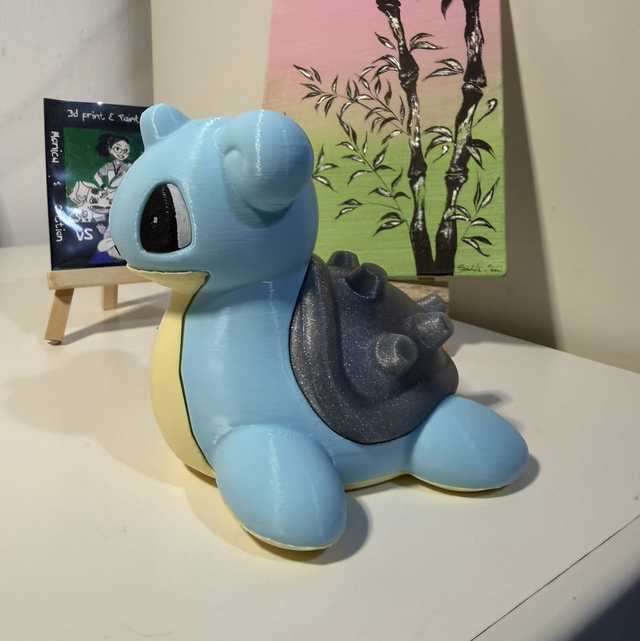 Fanart pla effetto multicolor o glitter