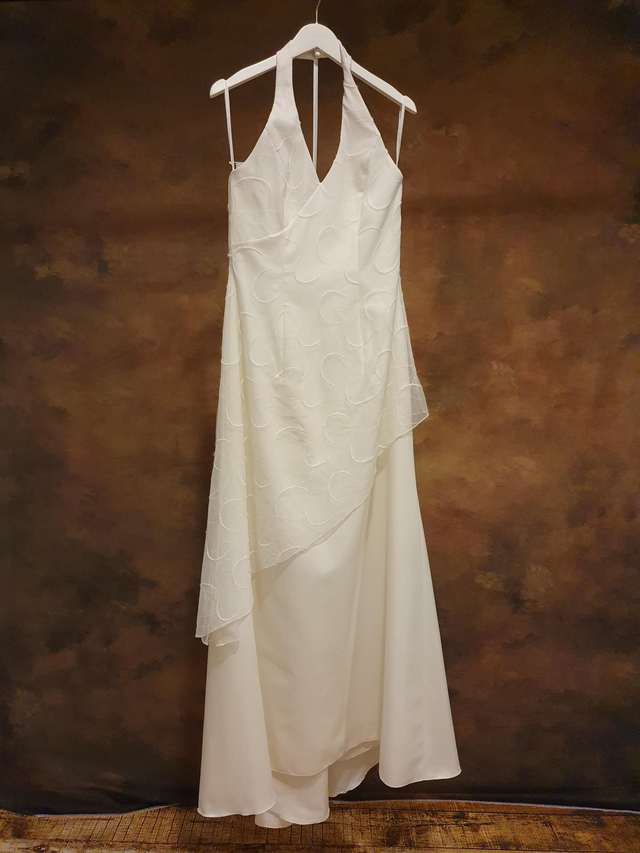 Hochzeitskleid neckhalter 38