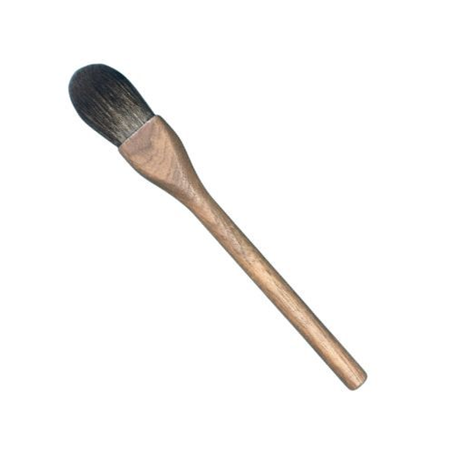 Pinceau en bois pour drainage visage