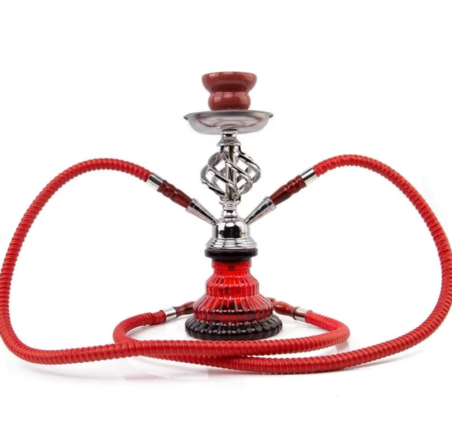 Luxe glazen Shisha / Waterpijp arabische stijl (29cm)