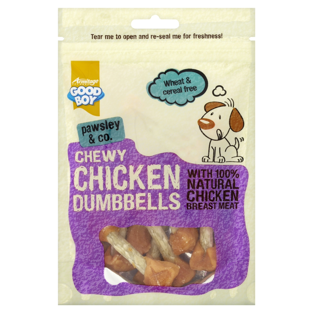 Good Boy Pawsley Chewy Dumbbell Treats - Chicken