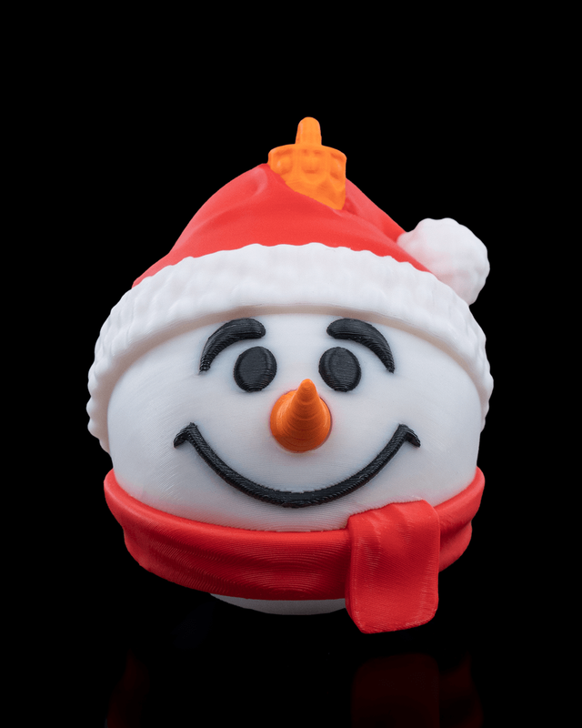 Kerstbal Snowman