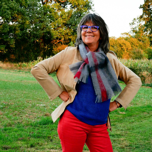 Petite écharpe tissée