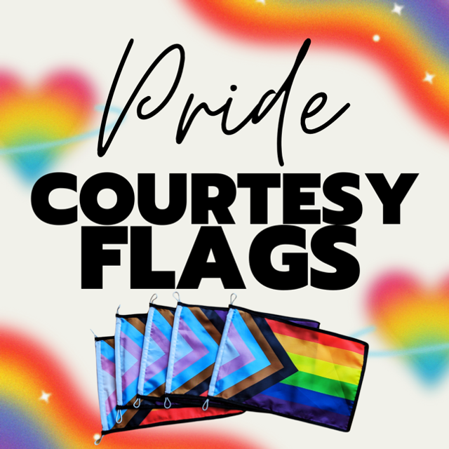 Progress Pride Courtesy Flag