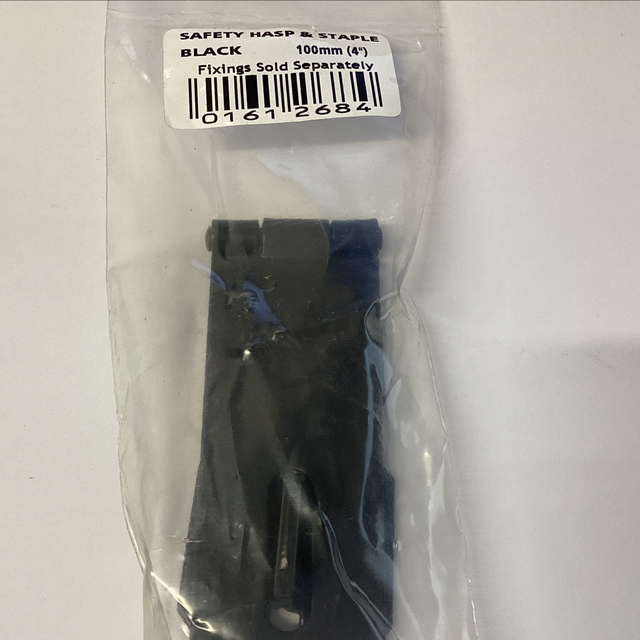 Safety hasp & stap 100mm 0161268