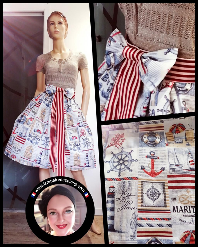 Jupe Modèle Bord De Mer T44