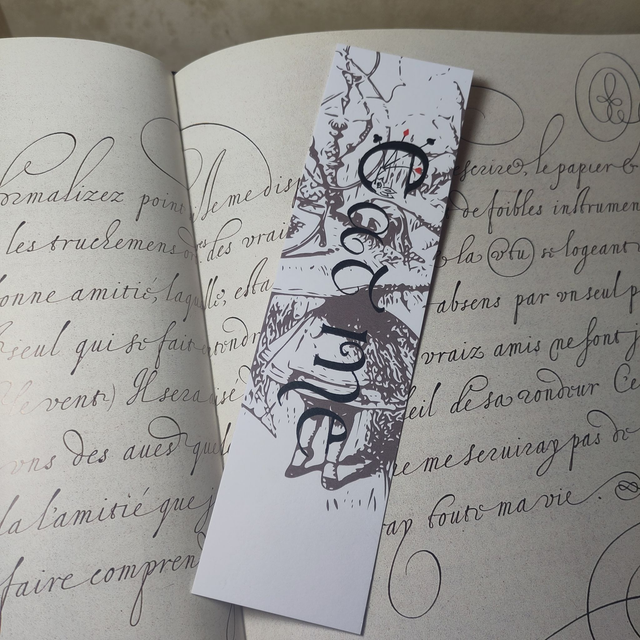 Marque-page "Eat me"