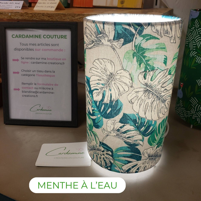 Lampe d&#039;ambiance en tissu - Taille S - Divers motifs