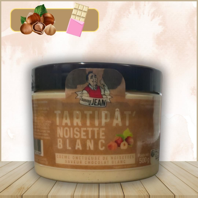 Pâte à tartiner Noisette Chocolat Blanc