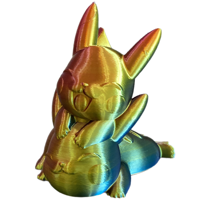 Fanart pla effetto multicolor o glitter