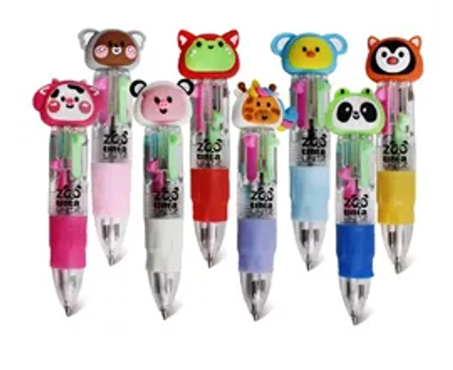 PENNA MINI 4 COLORI TINTA UNITA