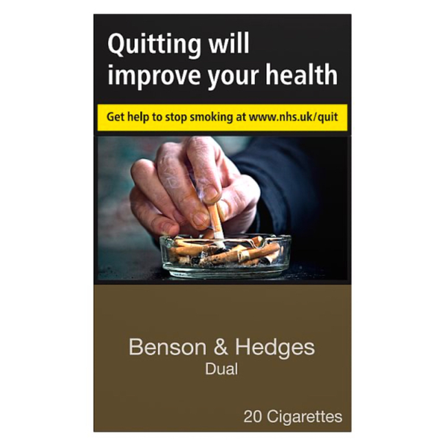 Benson &amp; Hedges Dual 20 Cigarettes 18+ only 