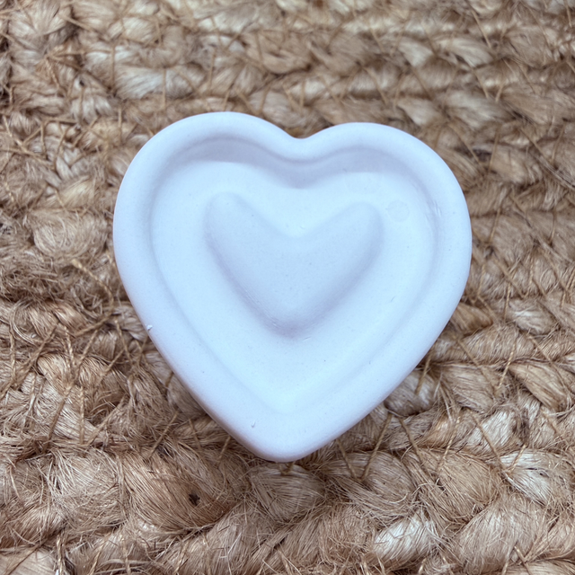 Gesso Perfumado. Coração Pequeno Ref.002
