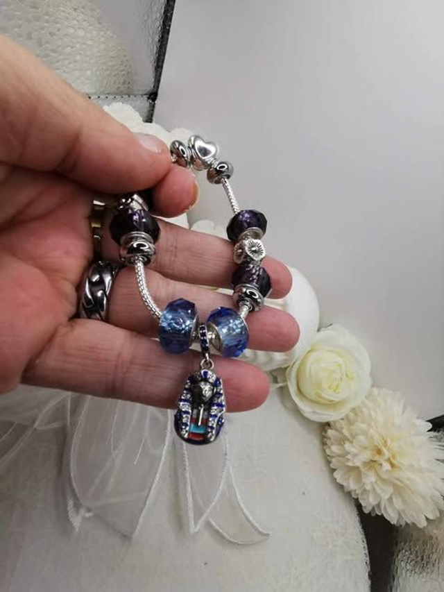 Bracelet en Argent 925 ou acier inoxydable Style Pandora