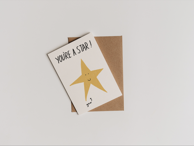 "You're A Star!" Card