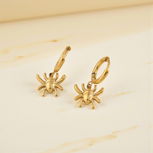 Boucles d'oreilles Arachnéa
