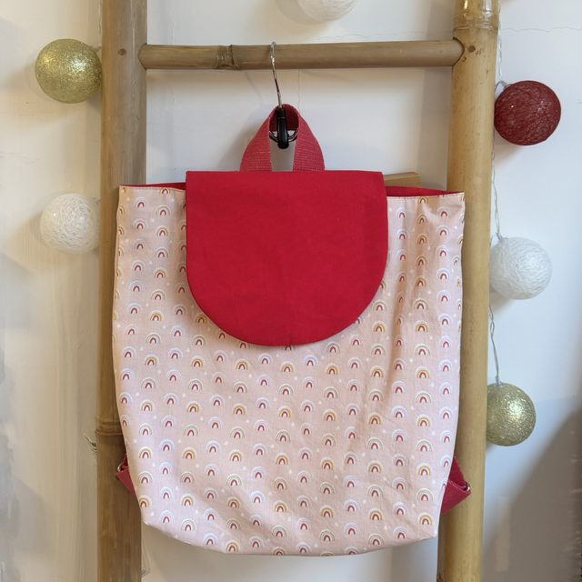 Sac à dos arc en ciel