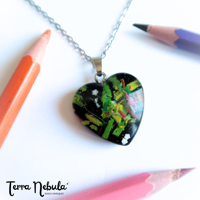 Collier Cœur Créative  | CO273