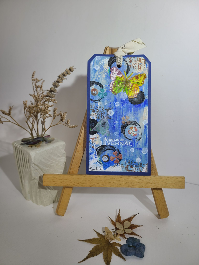 Marque-page  ''en mode hiverval''